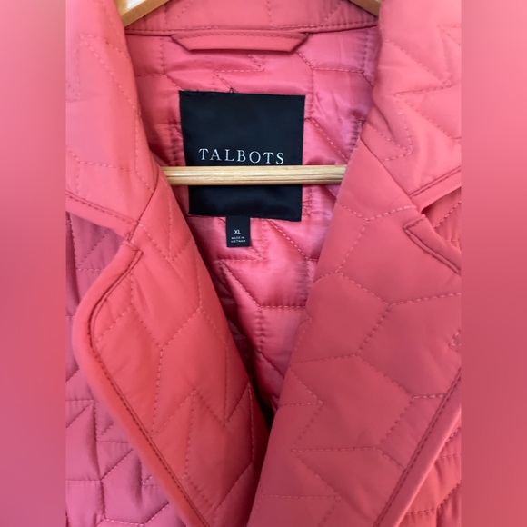 Talbots - quilted jacket. Size XL. NWOT - Picture 2 of 2